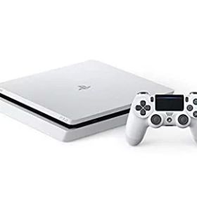 【未使用】【中古】PlayStation 4 グレイシャー・ホワイト 500GB (CUH-2100AB02) 【メーカー生産終了】