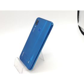 【中古】Huawei au 【SIMロック解除済み】 HUAWEI P20 lite クラインブルー 4GB 64GB HWV32【大宮東口】保証期間１ヶ月【ランクB】
