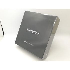 【未使用】Oppo 国内版 【SIMフリー】 OPPO Find X9 Ultra キャニオンオレンジ 12GB 512GB CPH2841【秋葉4号】保証期間3ヶ月