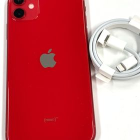 【モバイルBOX】 電池100% SIMフリー iPhone 11 64GB レッド