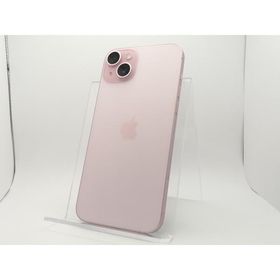 【中古】Apple docomo 【SIMフリー】 iPhone 15 Plus 128GB ピンク MU093J/A【川崎駅前】保証期間１ヶ月【ランクA】