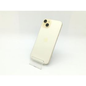 【中古】Apple SoftBank 【SIMフリー】 iPhone 15 Plus 128GB イエロー MU0A3J/A【大阪本店】保証期間１ヶ月【ランクB】