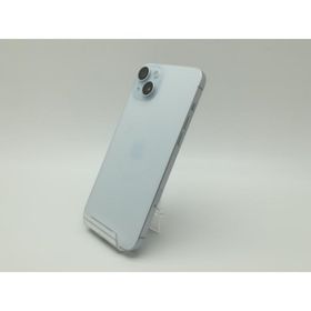 【中古】Apple 国内版 【SIMフリー】 iPhone 15 Plus 128GB ブルー MU0D3J/A【柏】保証期間１ヶ月【ランクB】