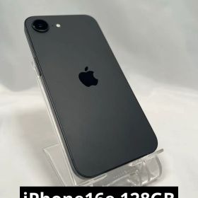 iPhone16e 128GB ブラック SIMフリーロックなし海外版撮影音無し