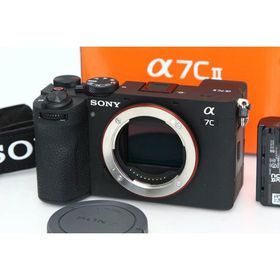 【全額返金保証】良品｜ソニー α7C II ILCE-7CM2 ボディ [ブラック] CA01-R6557-2P4