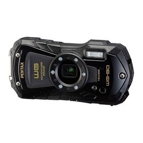 リコー PENTAX防水防塵デジタルカメラ WG-90ブラック SDカード16GBセット WG-90BLK SD16GB付set 1セット（直送品）