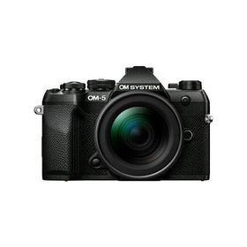 OMデジタルソリューションズ OM5MarkII12-45mmBLK OM-5 Mark II 12-45mm F4.0 PRO レンズキット ミラーレス一眼カメラ ブラック ズームレンズ