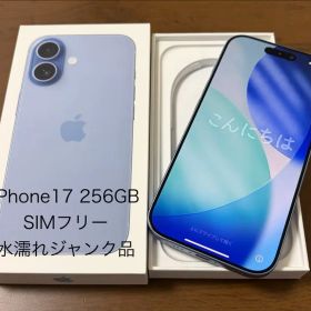 【ジャンク】iPhone17 256GB SIMフリー 水濡れ カメラ結露
