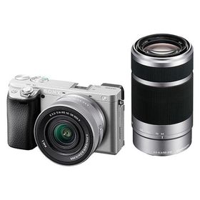 SONY デジタル一眼カメラ α６４００ ダブルズームレンズキット シルバー ILCE-6400X/S（直送品）