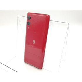 【中古】Wiko 楽天モバイル 【SIMフリー】 Rakuten Hand 5G クリムゾンレッド 4GB 128GB P780【錦糸町北口】保証期間１ヶ月【ランクB】