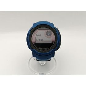 【中古】Garmin Instinct 2 Dual Power 010-02627-46 Tidal Blue【神保町】保証期間１ヶ月【ランクB】