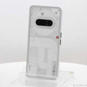 〔中古〕Nothing Phone (3a) 128GB ホワイト A10400155 SIMフリー〔262-ud〕
