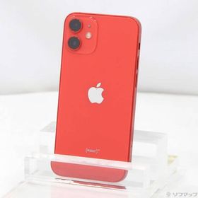 〔中古〕Apple(アップル) iPhone12 mini 64GB プロダクトレッド MGAE3J／A SIMフリー〔262-ud〕