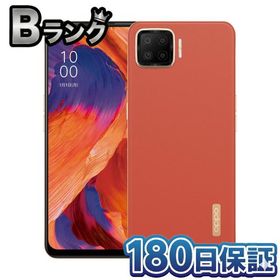 【整備済み品】 OPPO A73 ダイナミックオレンジ SIMフリースマホ eSIM対応 レザー風デザイン 180日保証