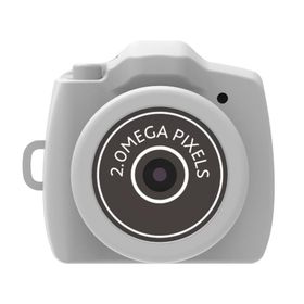 ナカバヤシ トイナカメラ イージー キーホルダーと思われるくらい小さなミニトイカメラ ライトグレー CAM-T201LG