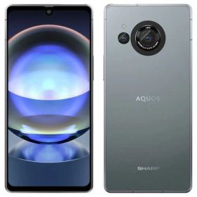 新品未使用 量販版simフリー SHARP AQUOS R8 SIMフリースマートフォン ブルー