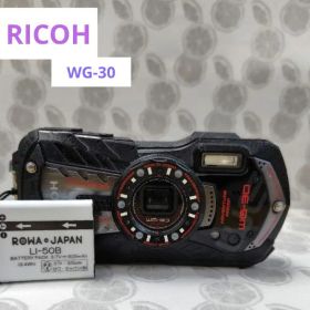 【JA0108】RICOH WG-30 デジカメ 本体