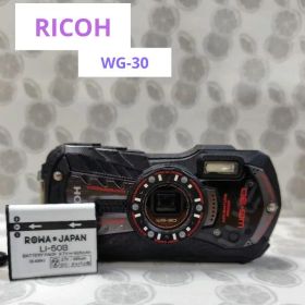 【JA0106】RICOH WG-30 デジカメ 本体