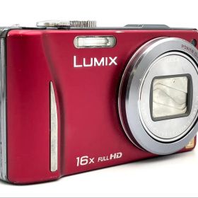パナソニック LUMIX DMC-TZ20 デジカメ レッド ジャンク品