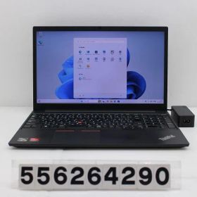 Lenovo ThinkPad E15 Gen2 Ryzen 5 4500U 2.38GHz/8GB/256GB(SSD)/15.6W/FHD(1920x1080)/Win11 【556264290】