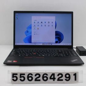 Lenovo ThinkPad E15 Gen2 Ryzen 5 4500U 2.38GHz/8GB/256GB(SSD)/15.6W/FHD(1920x1080)/Win11 【556264291】
