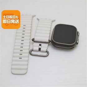 美品 Apple Watch Ultra 49mm GPS+Cellular セルラー チタニウム スマホ 中古あすつく 土日祝発送 即日発送
