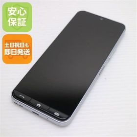 安心保証 新品同様 SIMフリー かんたんスマホ A402ZT シルバー