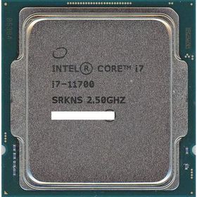 爆買【中古】Core i7 11700 2.5GHz LGA1200 SRKNS