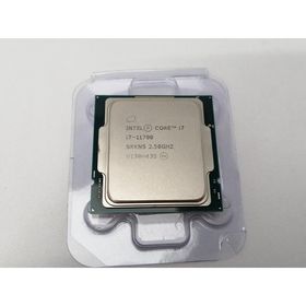 【中古】Intel Core i7-11700 (2.5GHz/TB:4.8GHz) BOX LGA1200/8C/16T/L3 16M/UHD750/TDP65W【川越クレアモール】保証期間１週間