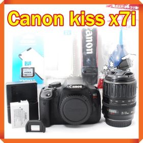 Canon EOS kiss x7i 一眼レフカメラ シングルレンズ スマホ転送