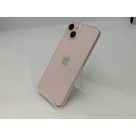 【中古】Apple au 【SIMフリー】 iPhone 13 128GB ピンク MLNE3J/A【浜松駅前】保証期間１ヶ月【ランクC】