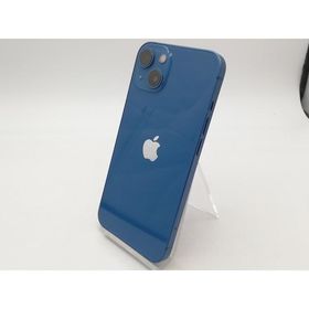 【中古】Apple UQmobile 【SIMフリー】 iPhone 13 128GB ブルー MLNG3J/A【鹿児島中町】保証期間１ヶ月【ランクC】
