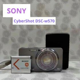 【JA0097】SONY CyberShot DSC-w570 デジカメ 本体