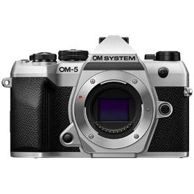 OMSYSTEM OM-5 Mark II ボディー シルバー ［ボディ単体］ OM5MarkIIボディーSLV