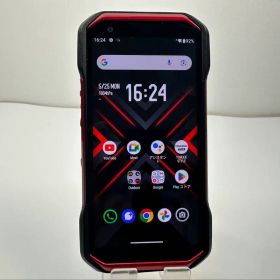 外観美品 京セラ TORQUE G06 au版 128GB KYG03 レッド色