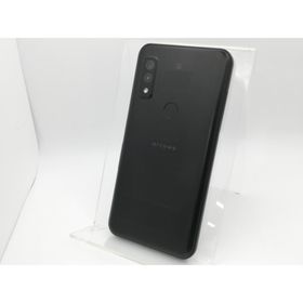【中古】Fujitsu au 【SIMフリー】 arrows We ブラック 4GB 64GB FCG01【新橋烏森通り】保証期間１ヶ月【ランクC】