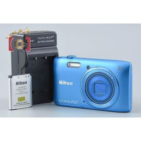 【中古】Nikon ニコン COOLPIX S3600 コバルトブルー コンパクトデジタルカメラ