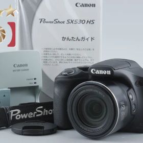 【中古】Canon キヤノン PowerShot SX530 HS ブラック コンパクトデジタルカメラ