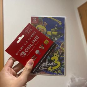 スプラトゥーン3 Nintendo Switch ソフトネットもついてます
