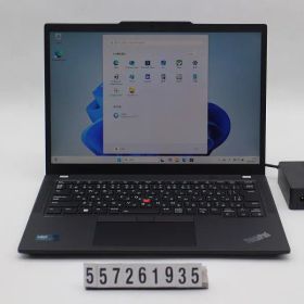 Lenovo ThinkPad X13 Gen5 Core Ultra5 135U 1.6GHz/16GB/256GB(SSD)/13.3W/WUXGA(1920x1200)/Win11 【557261935】