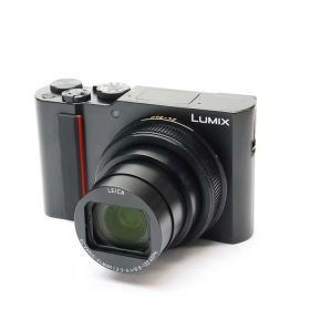 【中古品】 《美品》 Panasonic LUMIX DC-TX2 ブラック 【液晶パネル部品交換/各部点検済】 [ デジタルカメラ ]
