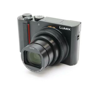 【中古品】 《並品》 Panasonic LUMIX DC-TX2D ブラック 【センサークリーニング/レンズ交換修理/各部点検済】 [ デジタルカメラ ]