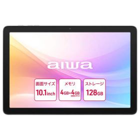aiwaデジタル Android15搭載 IPSパネル10.1型タブレットPC aiwa tab AB10 (4GB/128GB) JA5-TBA1012