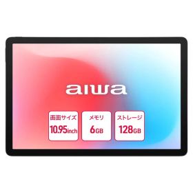 JA5-TBA1102 AIWA ダークグレー tab AS11L-2 [タブレットPC 10.95型 / Android / SIMフリー] 敬老の日