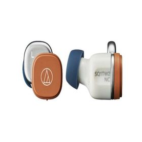 【長期保証付】オーディオテクニカ(audio-technica) ATH-SQ1TW2NC-WCM ホワイトキャメル 完全ワイヤレスノイズキャンセリングイヤホン