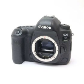 【中古品】 《並品》 Canon EOS 5D Mark IV ボディ 【シャッター交換/前板・上部表示窓・ファインダー部品交換/各部点検済】 [ デジタルカメラ ]