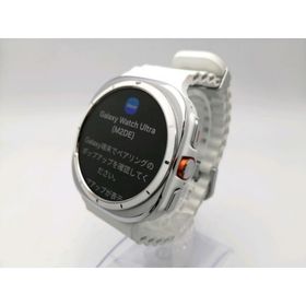 【中古】SAMSUNG Galaxy Watch Ultra (2025) LTEモデル SM-L705FAW5SJP [チタニウム ホワイト]【ECセンター】保証期間１ヶ月【ランクA】
