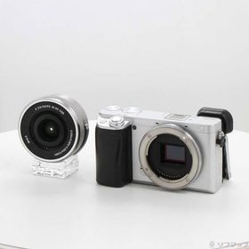 〔中古〕SONY(ソニー) α6400 ILCE-6400L パワーズームレンズキット シルバー〔349-ud〕