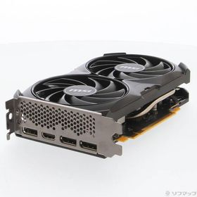 〔中古〕MSI(エムエスアイ) GeForce RTX 4060 VENTUS 2X BLACK 8G OC〔297-ud〕