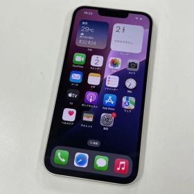中古 SIMフリー iPhone13 128GB ホワイト 中古本体